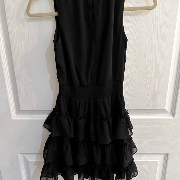 1. State black dress with ruffles XS - Picture 4 of 8